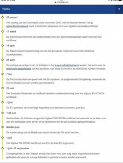 Plannen / agenda WEF
