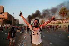 Afbeeldingsresultaat voor demonstraties in Irak