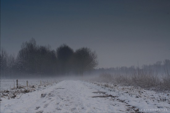 Dik pak sneeuw in Brabant en Limburg