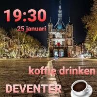 Koffie drinken in Deventer